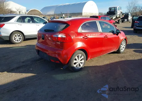 2013 Kia Rio Ex from USA, damaged, VIN KNADN5A37D6235956